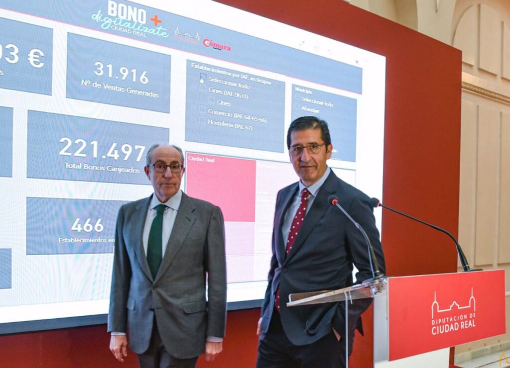 Vuelven los Bonos 'Digitalízate' para impulsar la digitalización y estimular la economía de la provincia de Ciudad Real