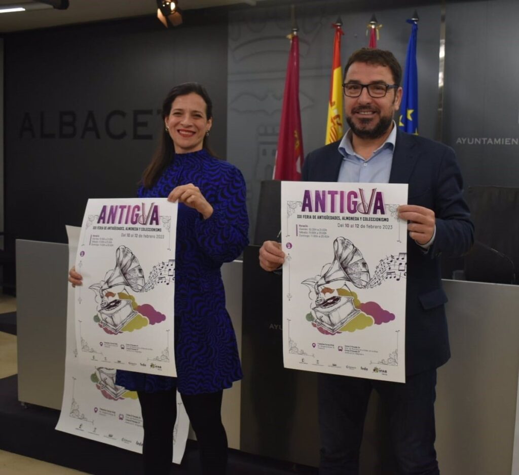La XXI Feria de Antigüedades, Almoneda y Vintage se celebrará este fin de semana en Albacete con 32 expositores
