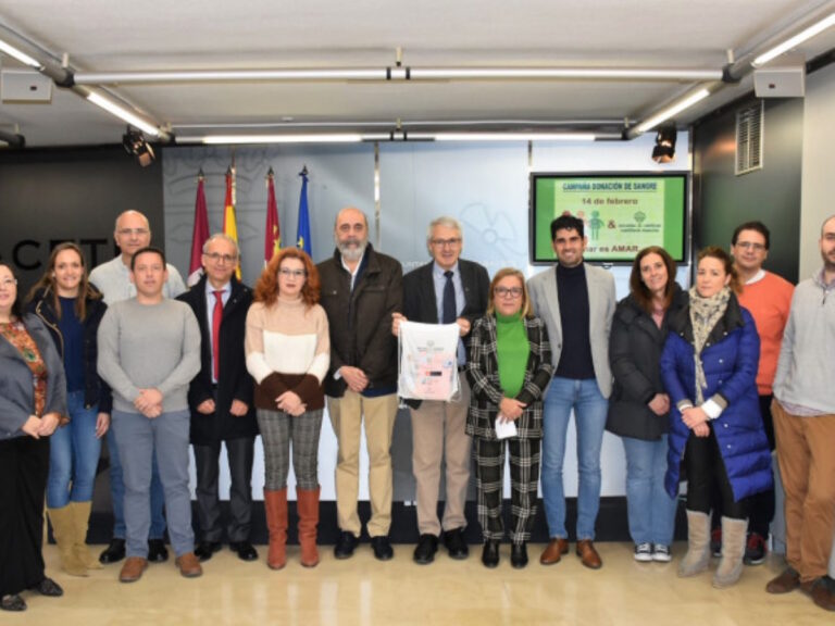 campana de donacion de sangre donar es amar albacete