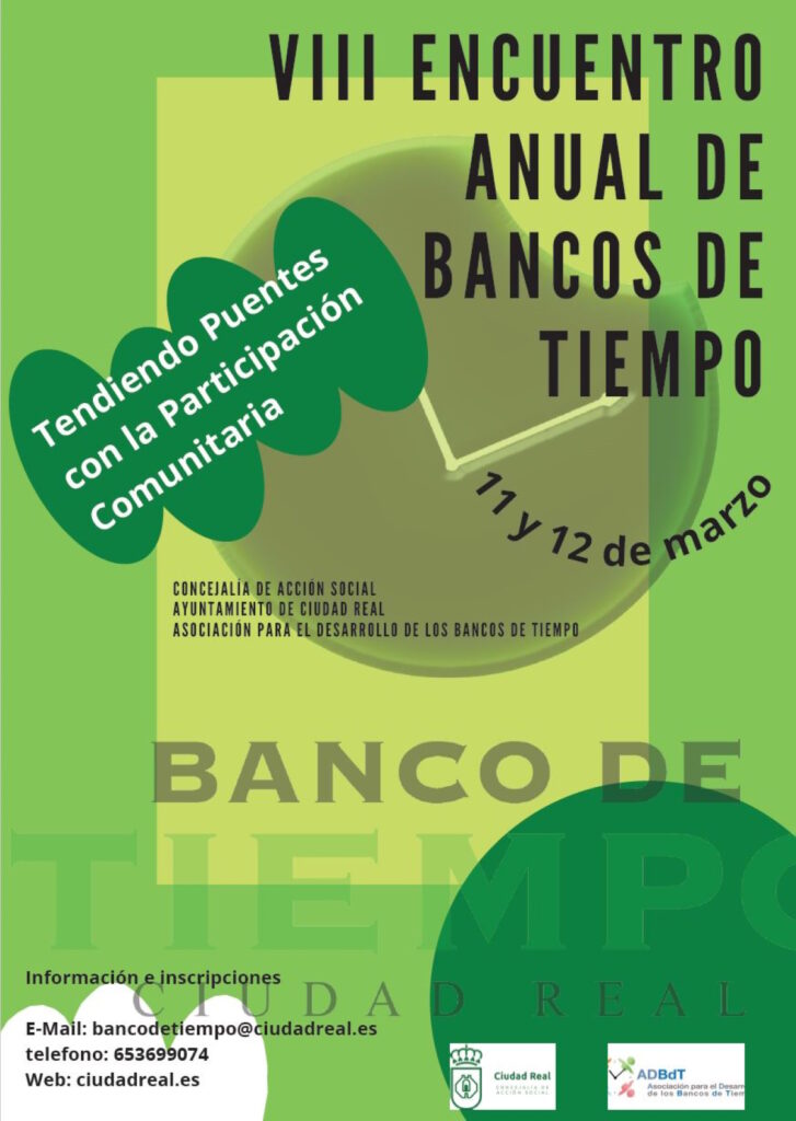 encuentro anual bancos de tiempo ciudad real