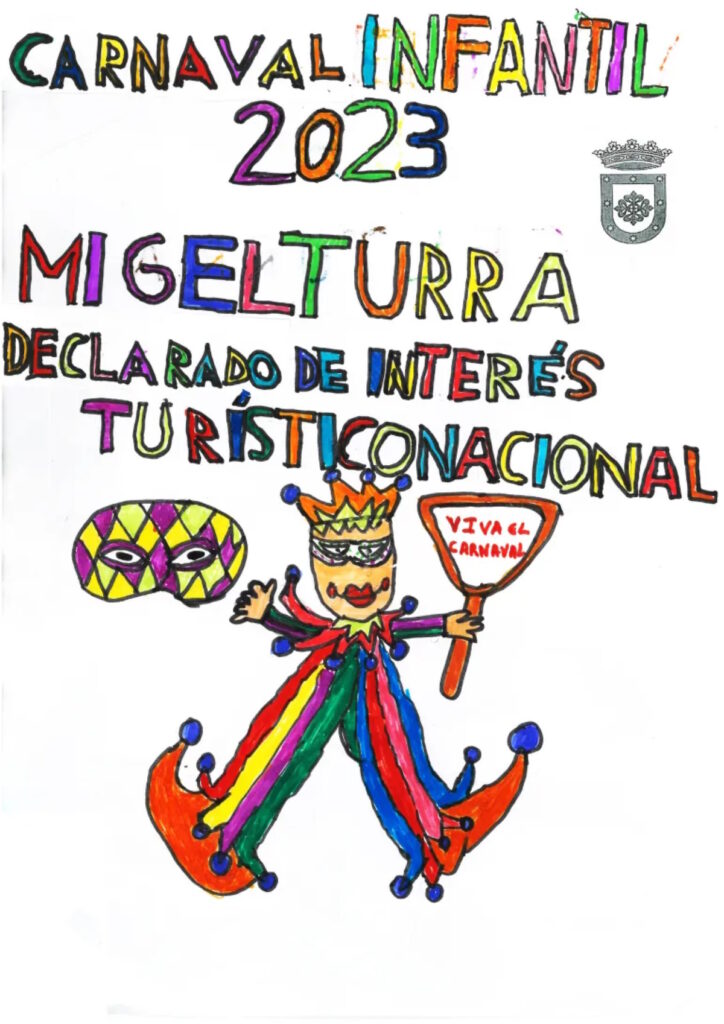 mario vidal ganador cartel carnaval infantil miguelturra
