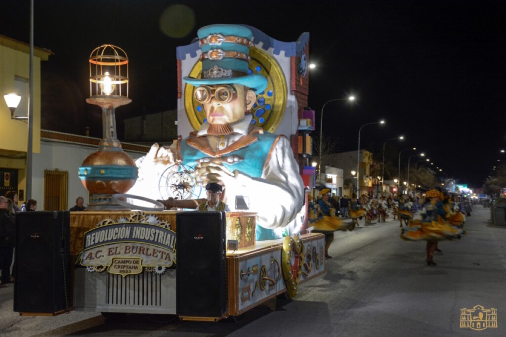 pena el burleta de campo de criptana en carnaval de tomelloso