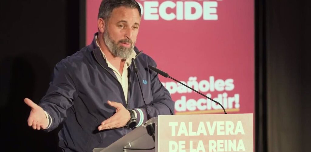Abascal defiende que la moción de censura de Vox contra Sánchez "es necesaria" y critica al PP por no apoyarla