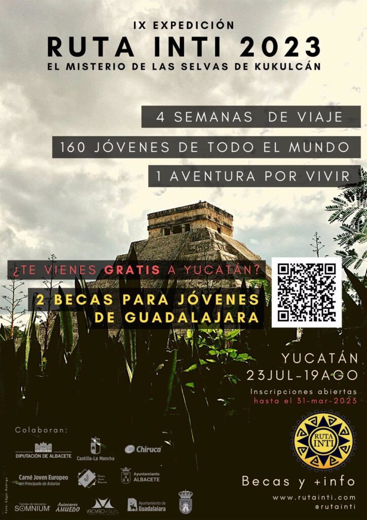 Dos jóvenes de Guadalajara participarán en la Ruta Inti en Yucatán gracia a una beca del Ayuntamiento