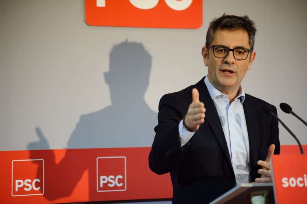 Bolaños rechaza lecciones del PP tras 'Mediador' y le pide a Feijóo "misma ejemplaridad" que el PSOE con Tito Berni