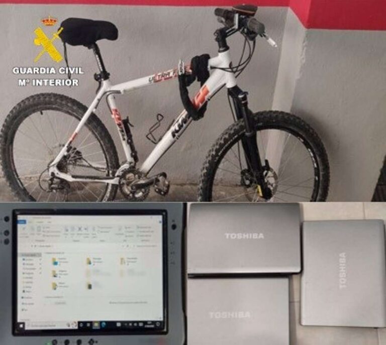 Dos detenidos como presuntos autores de tres delitos de robo y dos de hurto en Caudete (Albacete)