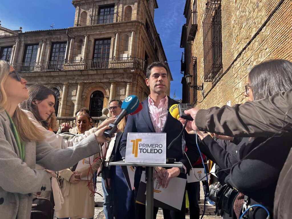 Comendador presenta 'Primero Toledo', agrupación de electores con la que quiere ser alcalde de la ciudad al margen de CS