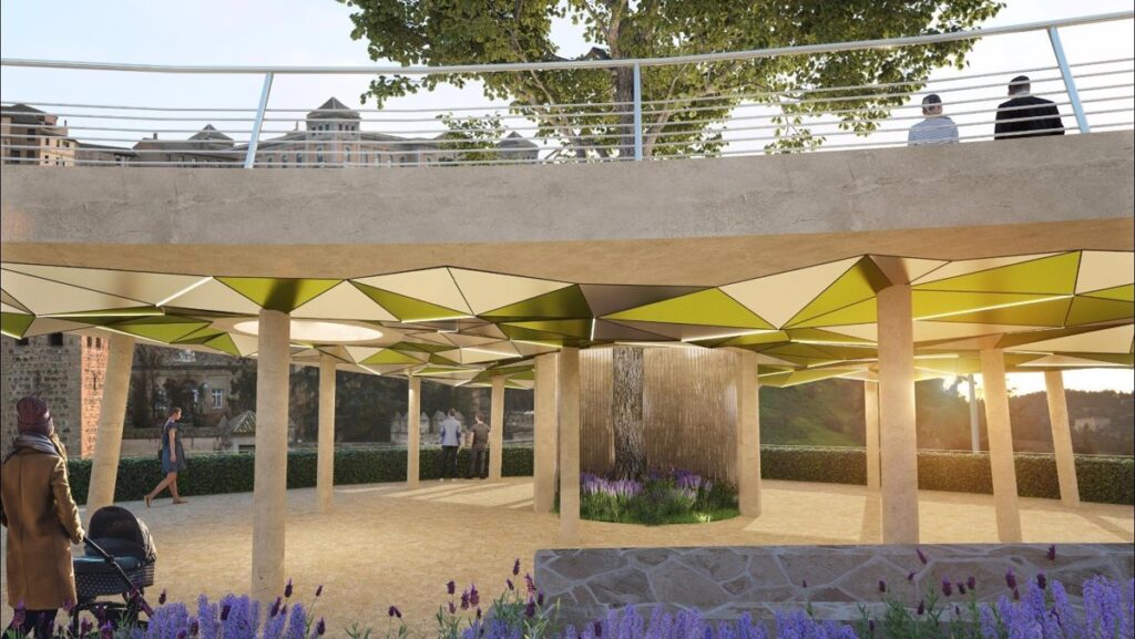 Un mirador, zona infantil, nuevos kioscos modernizarán el parque de la Vega de Toledo, cuyas obras se licitarán "ya"