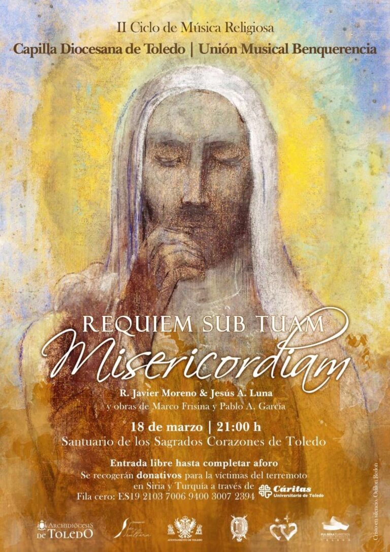 La Capilla Musical de la Diócesis de Toledo interpretará misas de réquiem en Talavera y Toledo este fin de semana