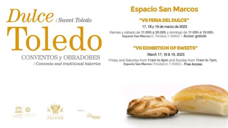Toledo celebra desde este viernes la VII Feria del Dulce organizada por el Ayuntamiento en el Centro Cultural San Marcos
