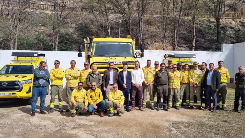 C-LM invierte 154.000 euros en la base retén de La Guardia para seguir trabajando en prevención y extinción de incendios