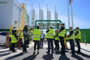 Parlamentarios alemanes visitan planta de hidrógeno de Iberdrola en Puertollano como referencia para la descarbonización