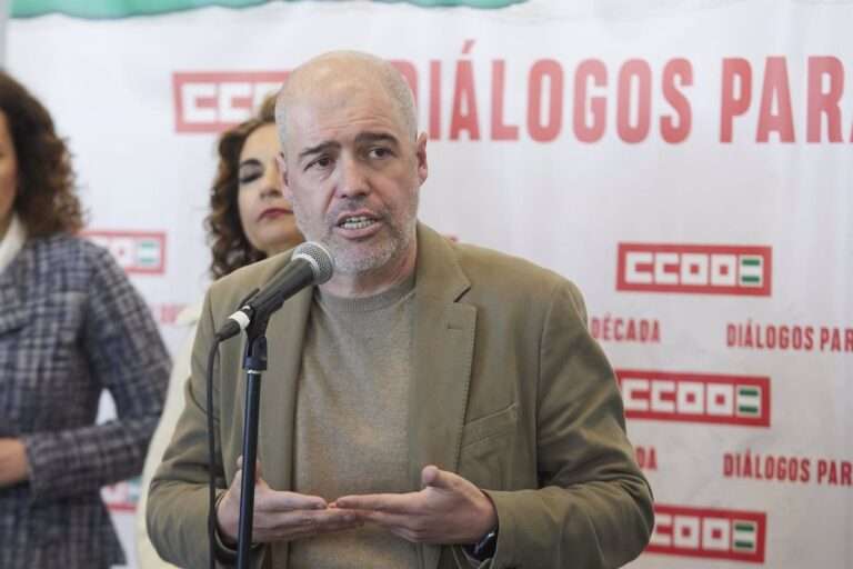 Sordo participa este viernes en Toledo en una asamblea en el centro de trabajo de Logisfashion