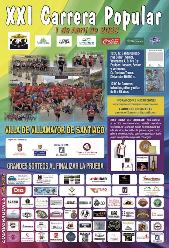 carrera popular villamayor de santiago cuenca