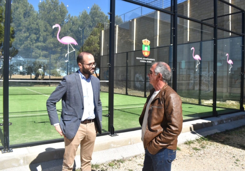 nueva pista de padel en corral rubio albacete