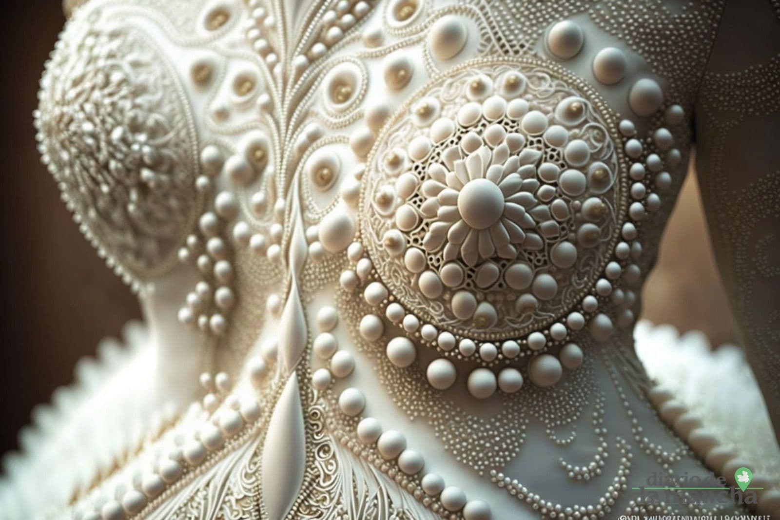 Los vestidos más bonitos del mundo está cubierto de perlas | Noticias de  Castilla-La Mancha