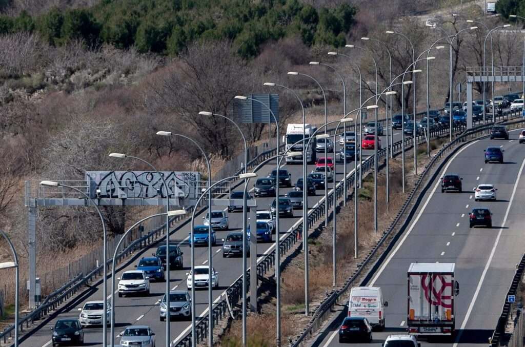 Complicaciones en las salidas de Madrid hacia Extremadura, Andalucía y Comunidad Valenciana