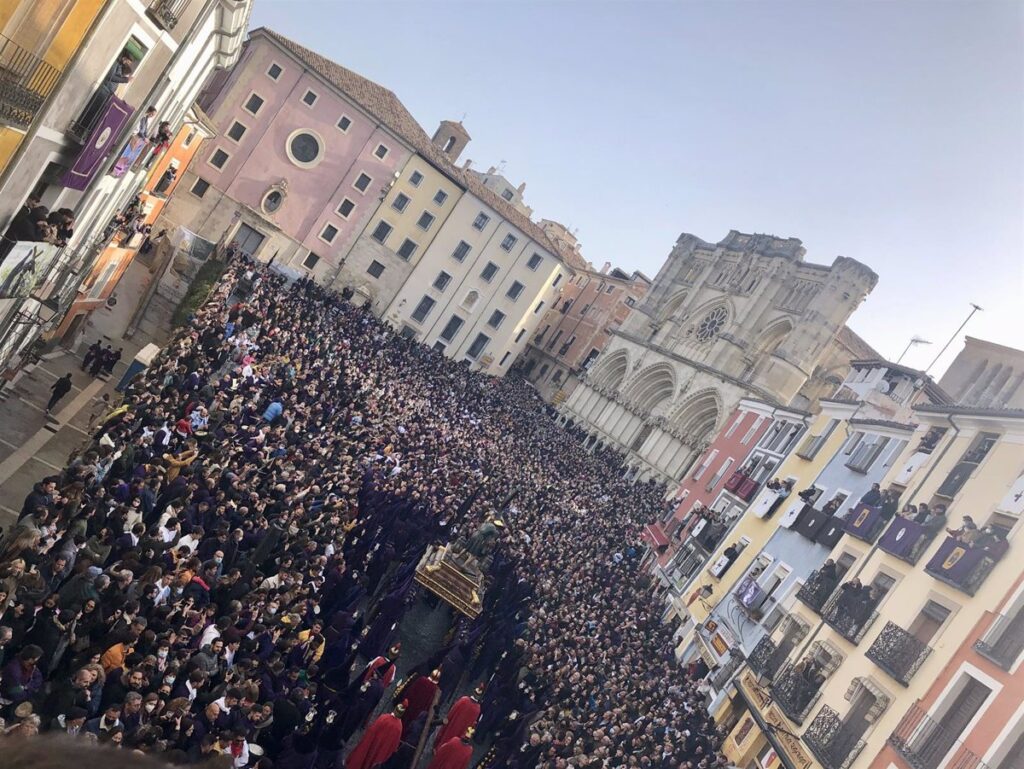 Hasta 400 efectivos velarán por la seguridad en la procesión del Camino del Calvario de Cuenca