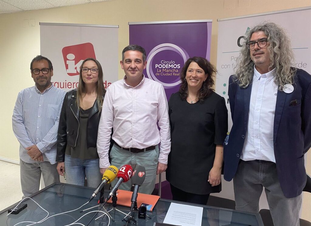 IU, Podemos y Más País llegan finalmente a un acuerdo en Ciudad Real para confluir con Ángel Aguas como candidato