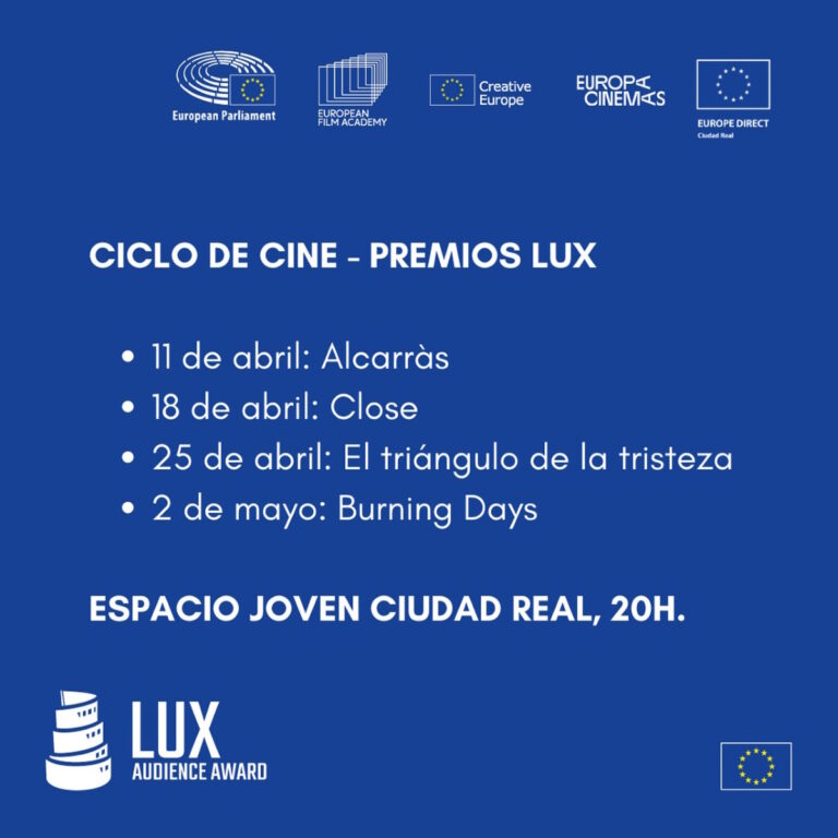 ciclo de cine premios lux espacio joven ciudad real