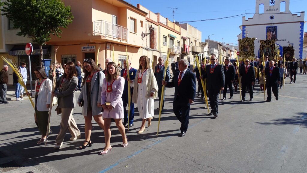 La Procesión de La Borriquilla vuelve a recrear, por las calles de Quintanar, la entrada triunfal de Jesús en Jerusalén 1