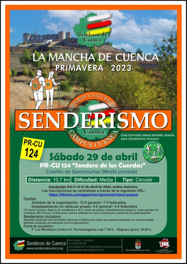 senderos de cuenca abril la mancha cuenca