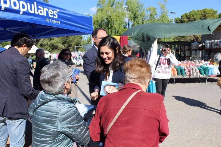 Bea Jiménez afronta la última semana de campaña con "ilusión" y se ve con fuerzas para ganar la Alcaldía de Cuenca