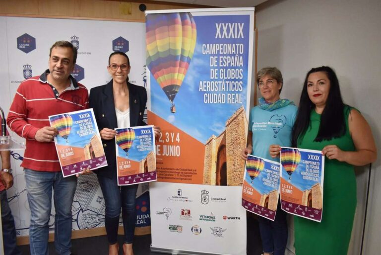 Ciudad Real acogerá la XXXIX edición del Campeonato Nacional de Globos Aerostáticos del 1 al 4 de junio