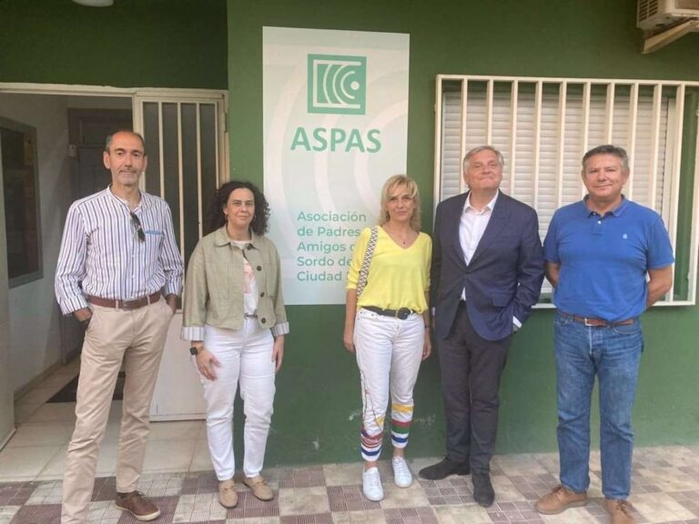 Cañizares (PP) garantizará la actividad de Asociación de Padres y Amigos del Sordo de Ciudad Real con un convenio