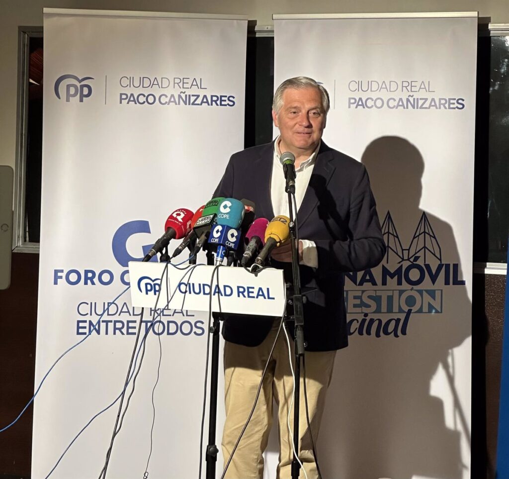 Cañizares: "La alternativa real de cambio en Ciudad Real es el Partido Popular"