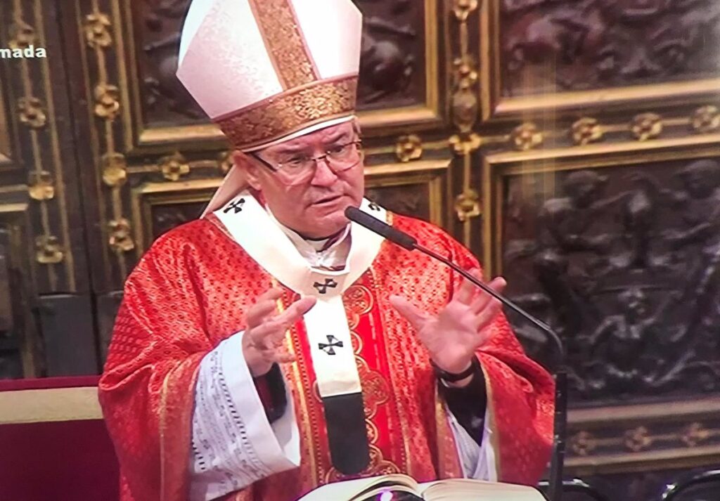 El arzobispo de Toledo implora a Dios para que llueva: "Señor no te olvides de nuestros campos sedientos"