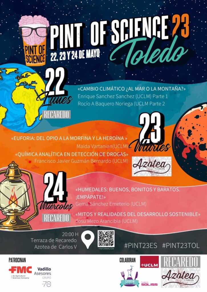 Toledo acogerá del 22 al 24 de mayo el festival internacional de divulgación científica en bares 'Pint of Science'