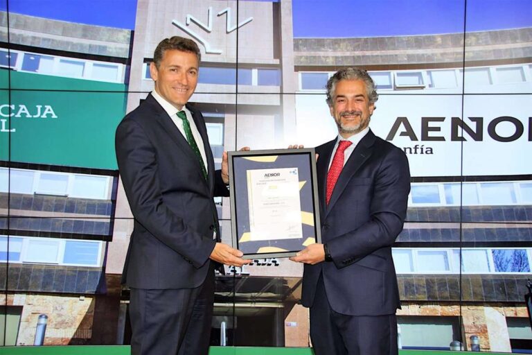 Eurocaja Rural, la primera caja rural en recibir la certificación de Buen Gobierno Corporativo de Aenor