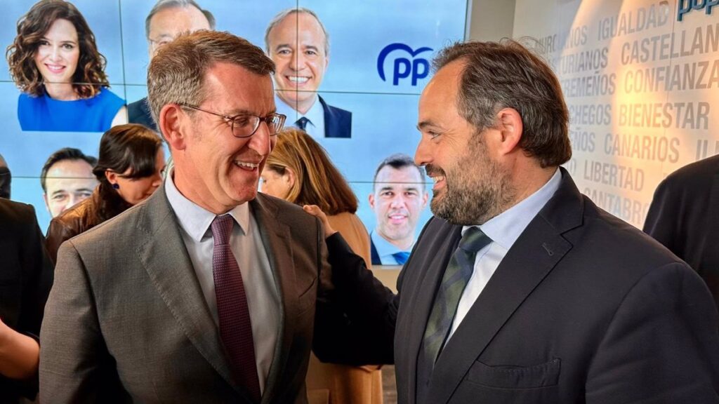 Feijóo visitará C-LM el primer y último día de campaña electoral y Aznar estará el 19 de mayo en Cuenca