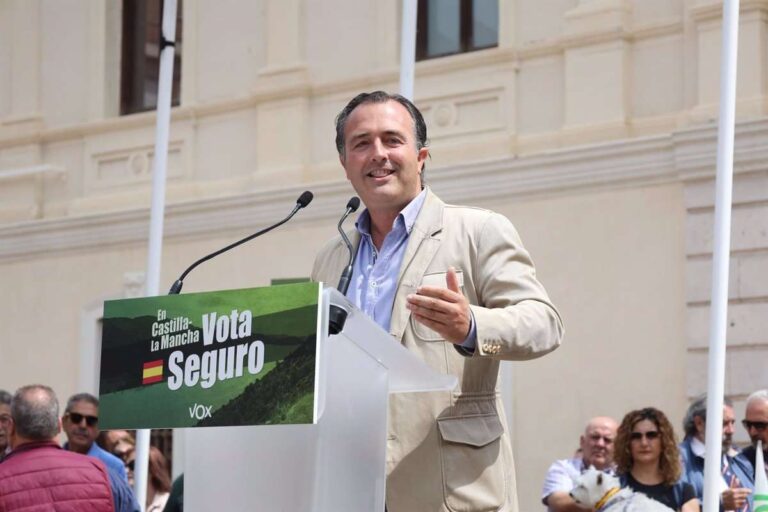 Moreno (Vox) acusa a García-Page de no cumplir sus promesas: "Se ha creído que esta tierra es su cortijo"