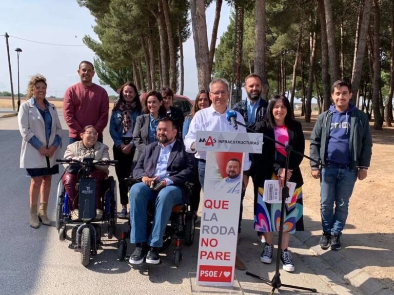 Amores garantiza un nuevo colector para evitar inundaciones en la Cañada Baja de La Roda