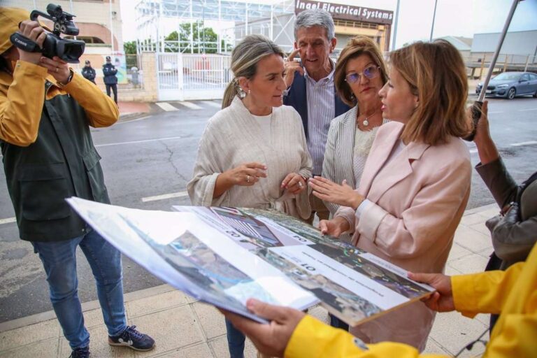 La ministra de Transporte garantiza la segunda estación del AVE Madrid-Toledo-Lisboa en el barrio del Polígono