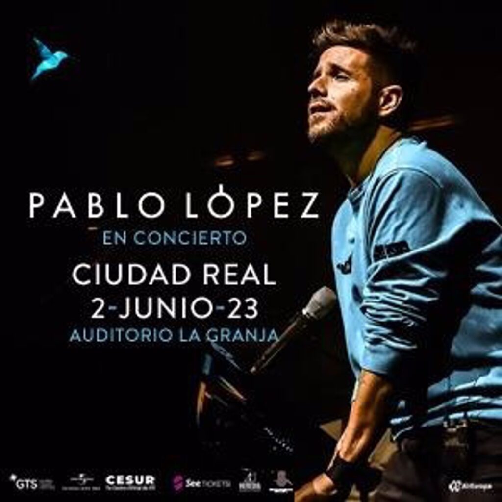 Pablo López actúa por primera vez en Ciudad Real el 2 de junio