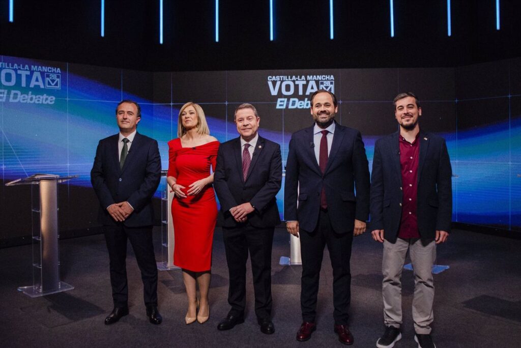 Alternativa de Vox, liberación de CS, honradez de PSOE, cambio de PP y progreso de UP, minutos de oro del debate en C-LM