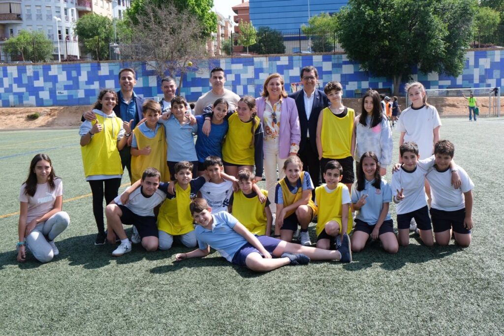 Casi 400 alumnos de la provincia de Toledo se dan cita en la Escuela de Gimnasia durante el encuentro 'Intercentros'