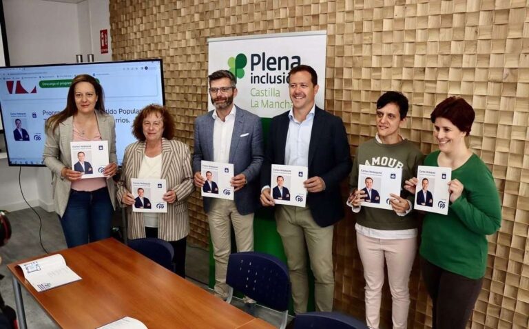 Velázquez (PP) pondrá en marcha un Plan de Inclusión para que sea eje trasversal en todas la políticas