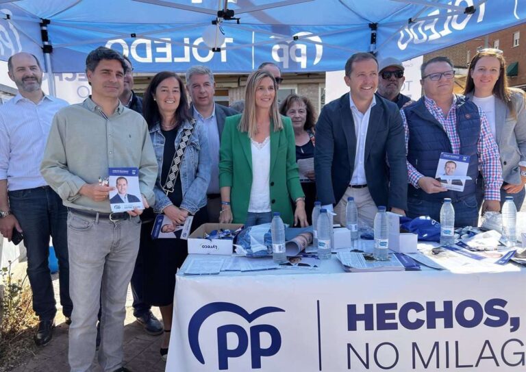 Velázquez (PP) plantea que Vega Baja sea polo de atracción y cohesión social en Toledo con fondos Next Generation