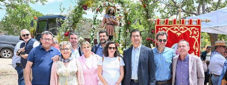 Caballero aprovecha la festividad de San Isidro para reivindicar precios "justos" para los agricultores