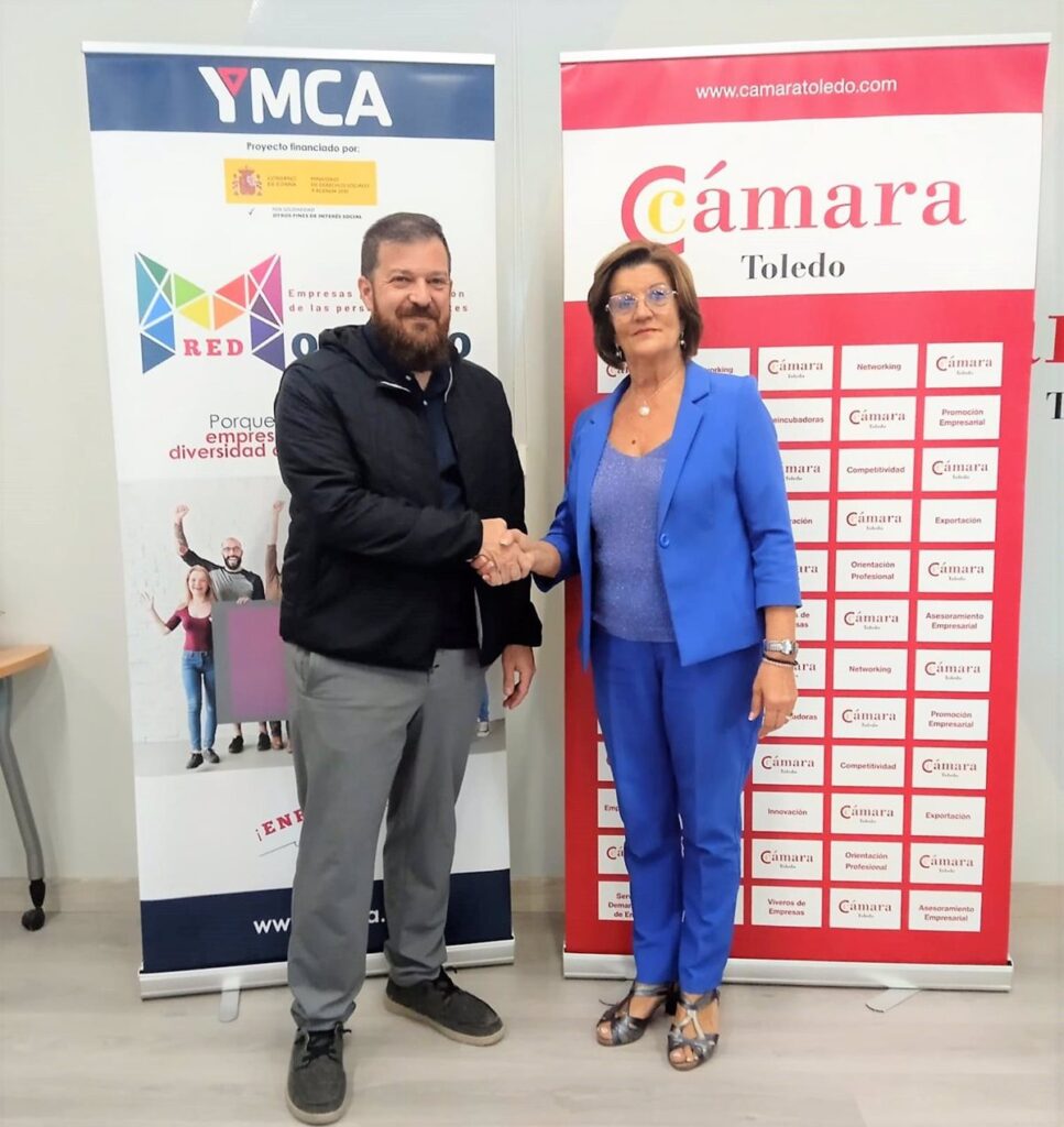 La Cámara de Comercio de Toledo e YMCA suman sinergias para favorecer la inclusión laboral de personas migrantes