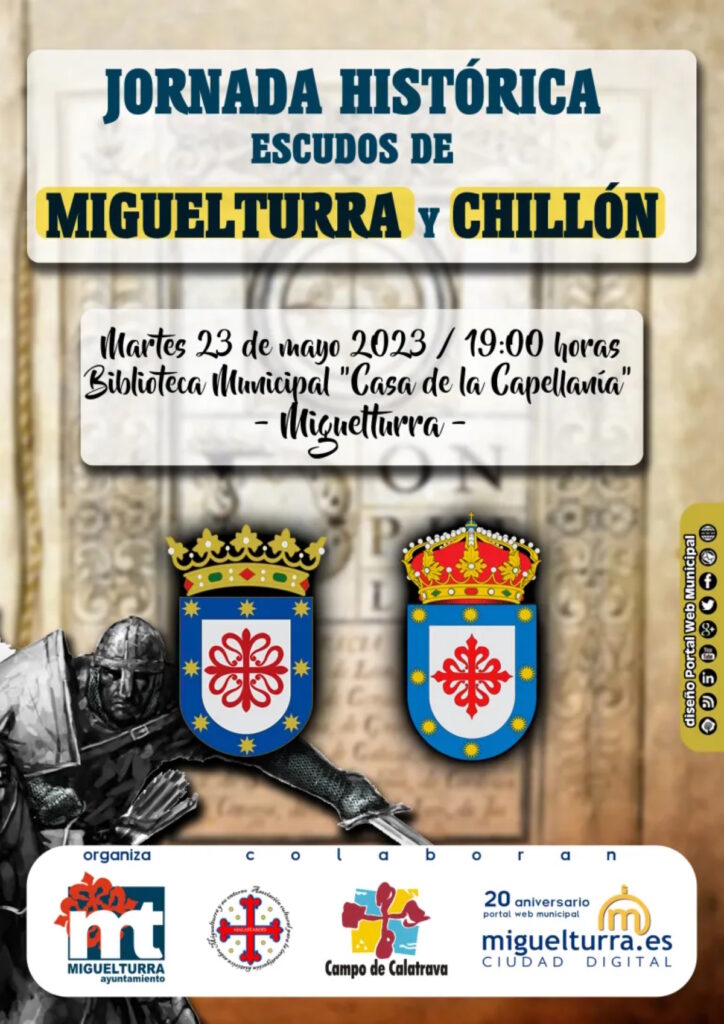 jornada sobre escudos heraldicos miguelturra chillon
