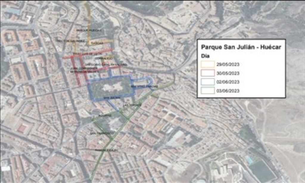 restricciones de aparcamiento en cuenca