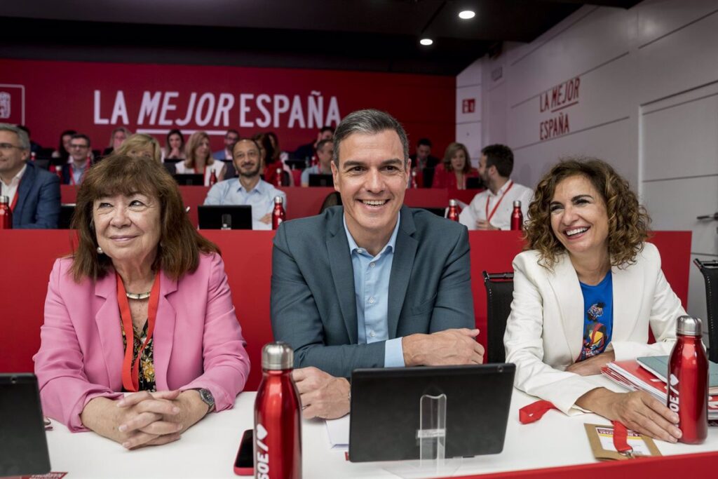 23J.-Sánchez apela a la unidad de PSOE porque cree que "la victoria es posible" y ve "positivo" el acuerdo de Sumar