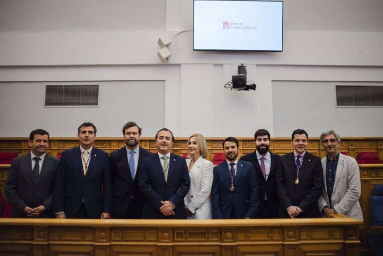 David Moreno asumirá la Presidencia del Grupo Parlamentario Vox en las Cortes de C-LM e Iván Sánchez la Portavocía