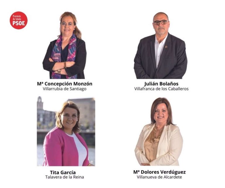 Félix Ortega presidirá el Grupo Socialista de la Diputación de Toledo y Tita García Élez será la portavoz