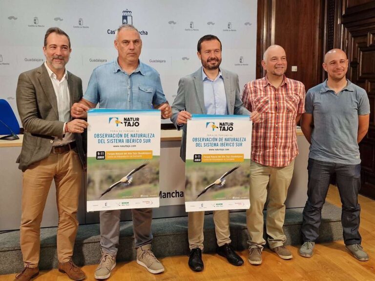 Corduente (Guadalajara) acogerá la Feria de Turismo de Observación de la Naturaleza Naturtajo del 9 al 11 de junio